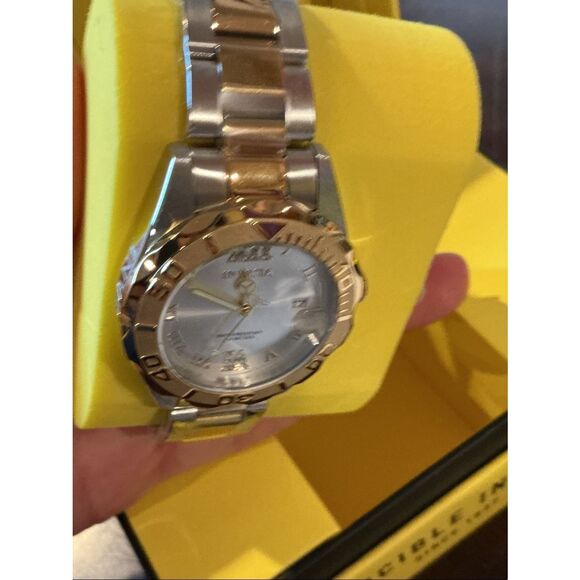 Invicta Pro Diver Brinevale Women’s Watch, Two-Tone Silver and Gold Watch 38 mm main image 6